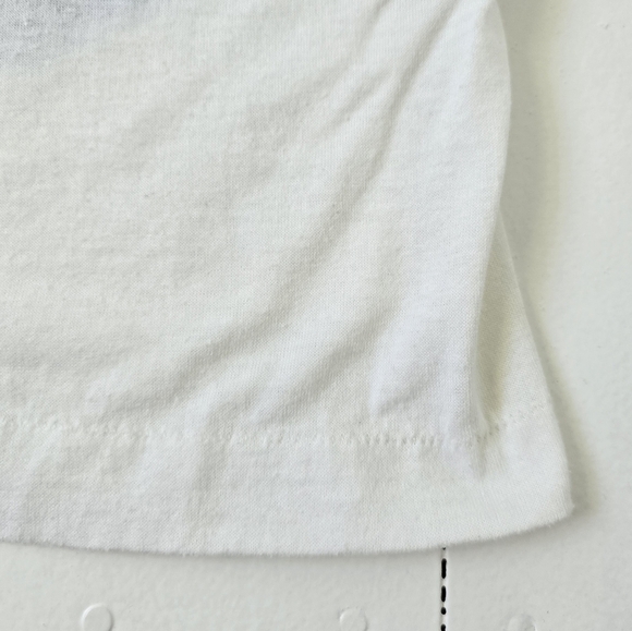 Vintage 80s Daytona Beach Palm Tree Crop Top Medium - Picture 5 of 7